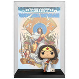 Funko Pop Comic Cover w/ Protector - DC Comics 80th Anniversary Wonder Woman Rebirth on Throne
