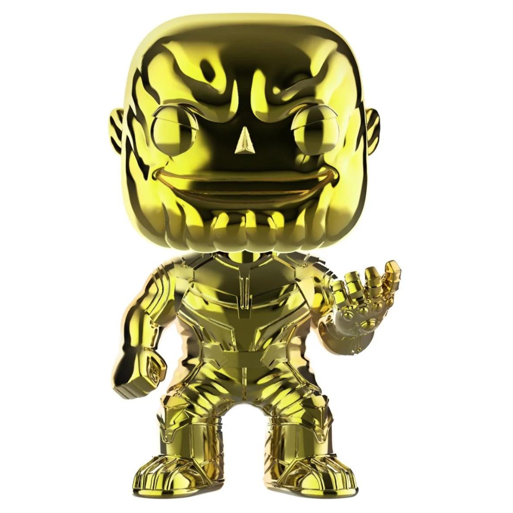 Funko Pop Avengers Infinity War - Thanos (Yellow Chrome) Walmart EX