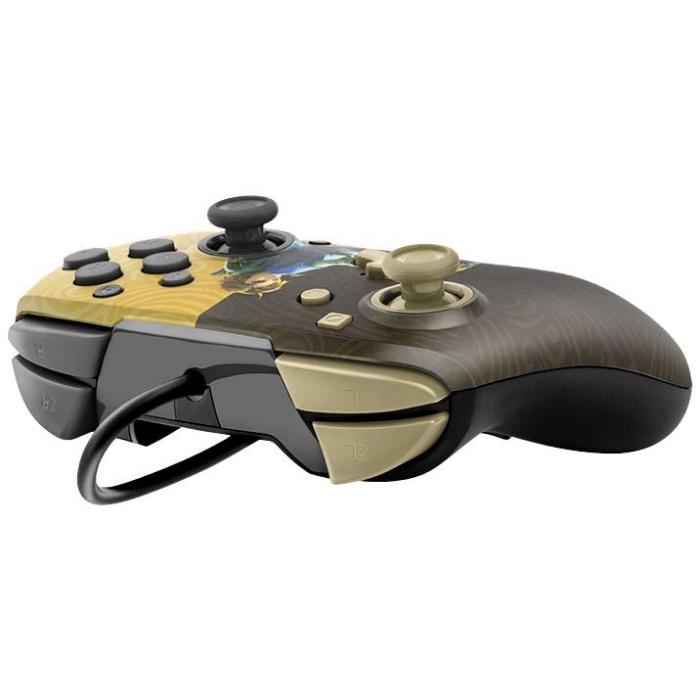 Nintendo Switch Wired Controller - The Legend Of Zelda Breath Of The Wild Edition