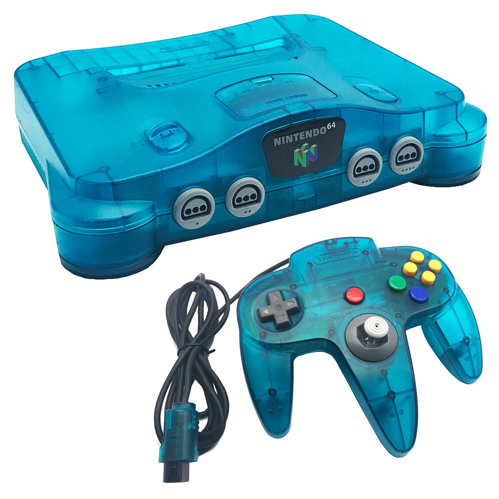 Nintendo 64 Funtastic Console w/ Controller - Ice Blue