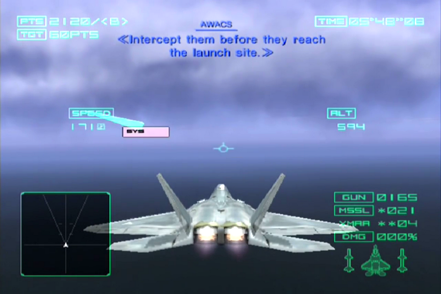 Ace Combat 4 Greatest Hits Loading Screen