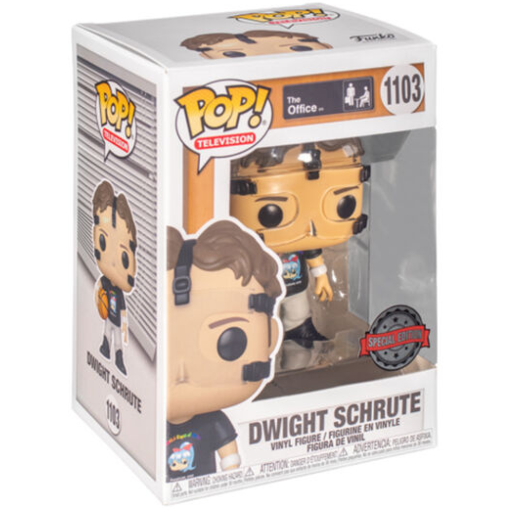 Funko Pop The Office - Dwight Schrute Basketball Special Edition EX
