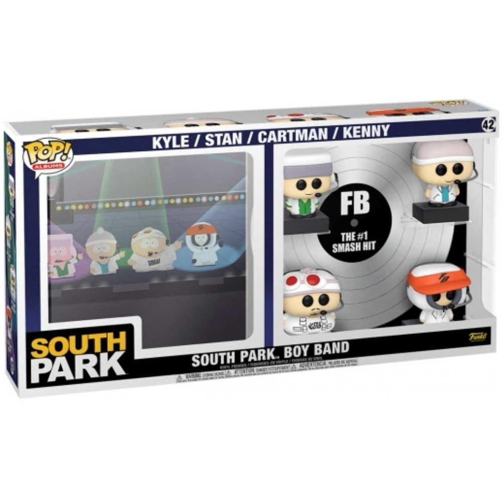 Funko Pop Albums South Park - Boy Band (Kyle, Stan, Cartman, Kenny)