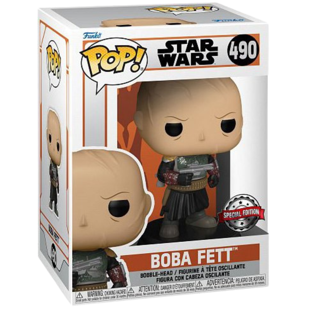 Funko Pop Star Wars - Boba Fett Unmasked Special Edition