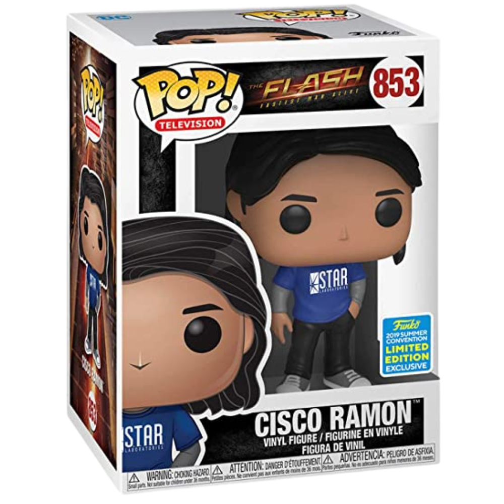 Funko Pop Flash - Cisco Ramon 2019 Summer Convention LE (Sticker Damage)
