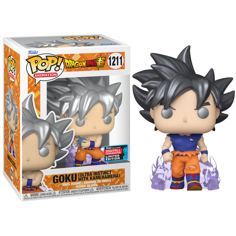 Funko Pop Dragon Ball Super - Goku (Ultra Instinct -Sign- ) 2022 Fall Convention EX