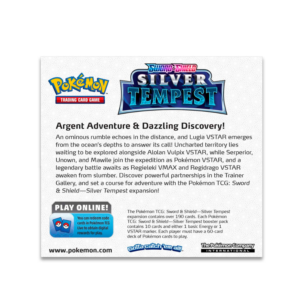 Pokemon TCG: Sword & Shield Silver Tempest Booster Box