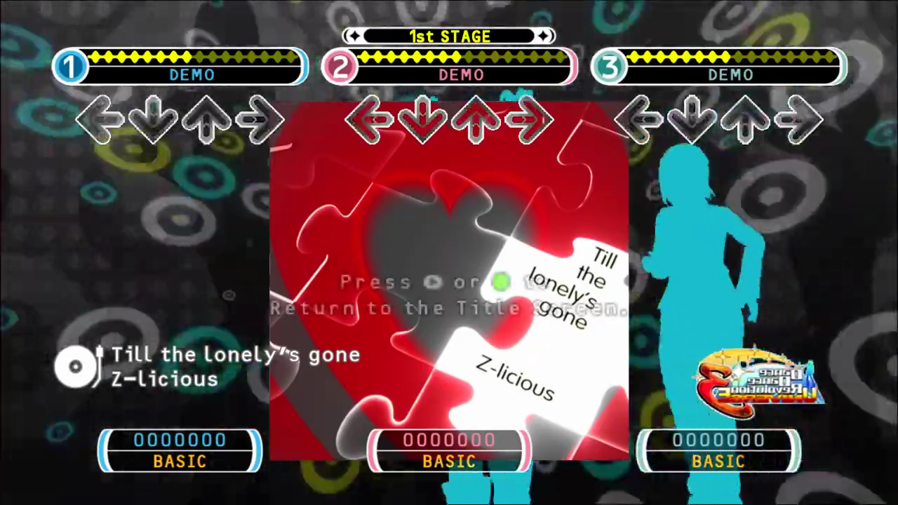 Dance Dance Revolution Universe 3 Loading Screen
