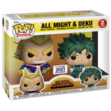 Funko Pop My Hero Academia - All Might & Deku 2-Pack 2021 Funimation EX