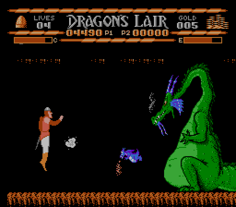 Dragon's on sale lair nes