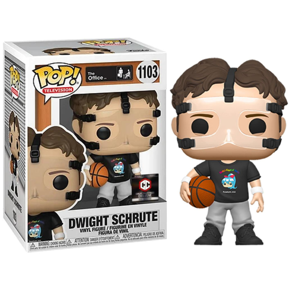 Funko Pop The Office - Dwight Schrute (Basketball) Chalice Collectibles EX