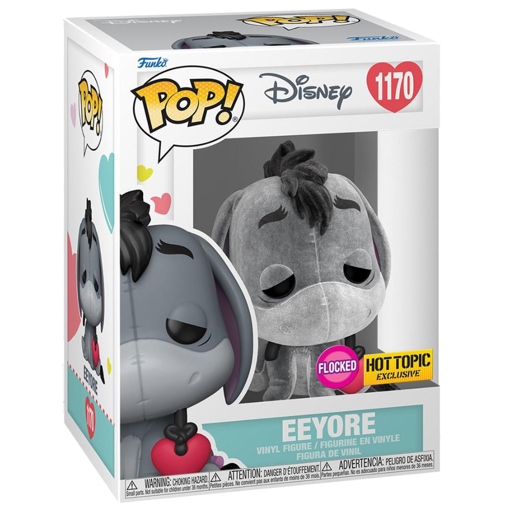 Funko Pop Disney - Eeyore (Flocked) Hot Topic EX