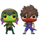 Funko Pop Gameverse Marvel vs Capcom - Gamora vs Strider 2-Pack