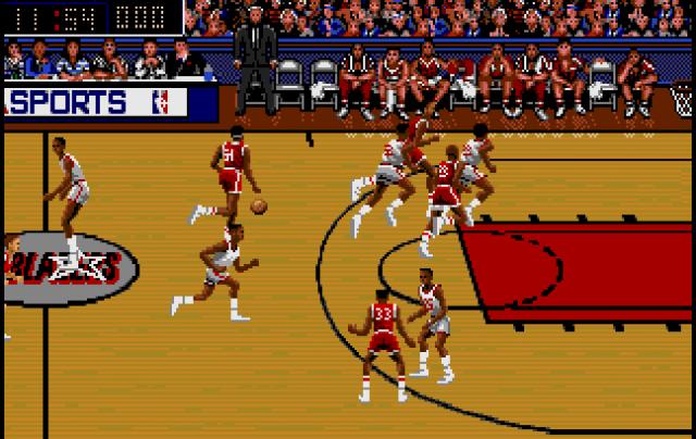 Bulls Vs Blazers and the NBA Playoffs Limited Edition (Sega Genesis)  COMPLETE
