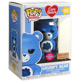 Funko Pop Care Bears - Grumpy Bear Flocked Box Lunch EX