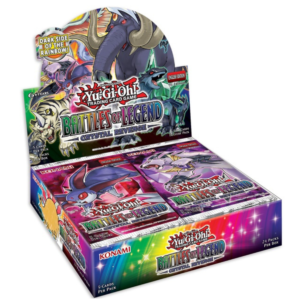 Yugioh TCG: Battles of Legend - Crystal Revenge 1st Edition Booster Box