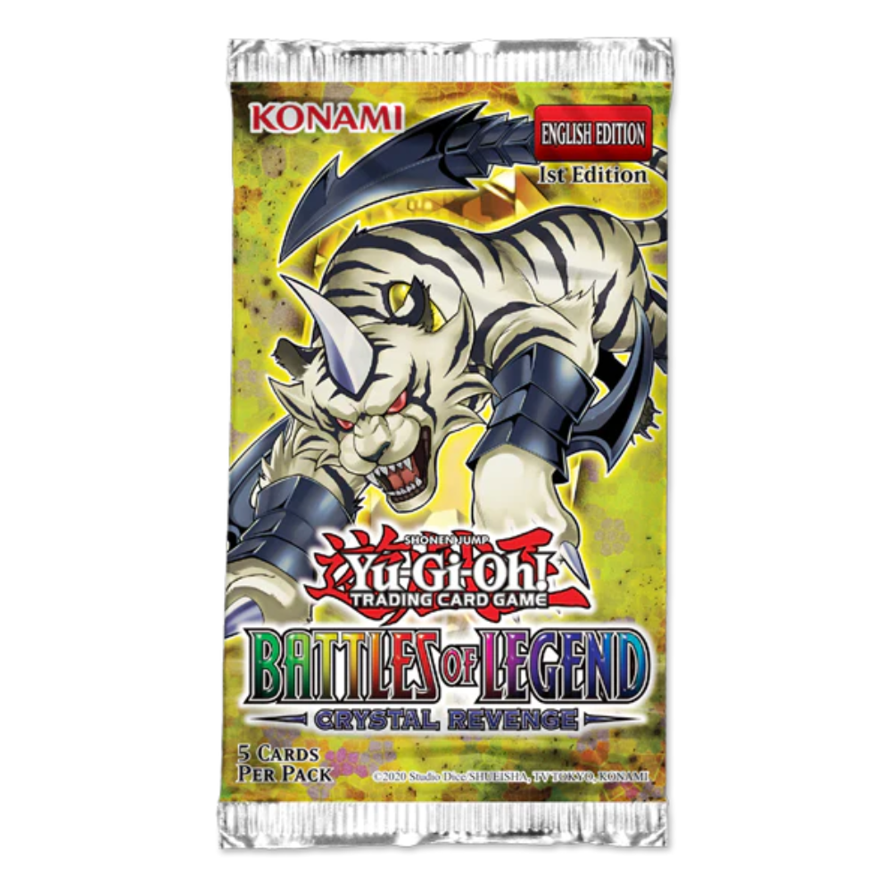 Yugioh TCG: Battles of Legend - Crystal Revenge 1st Edition Booster Box