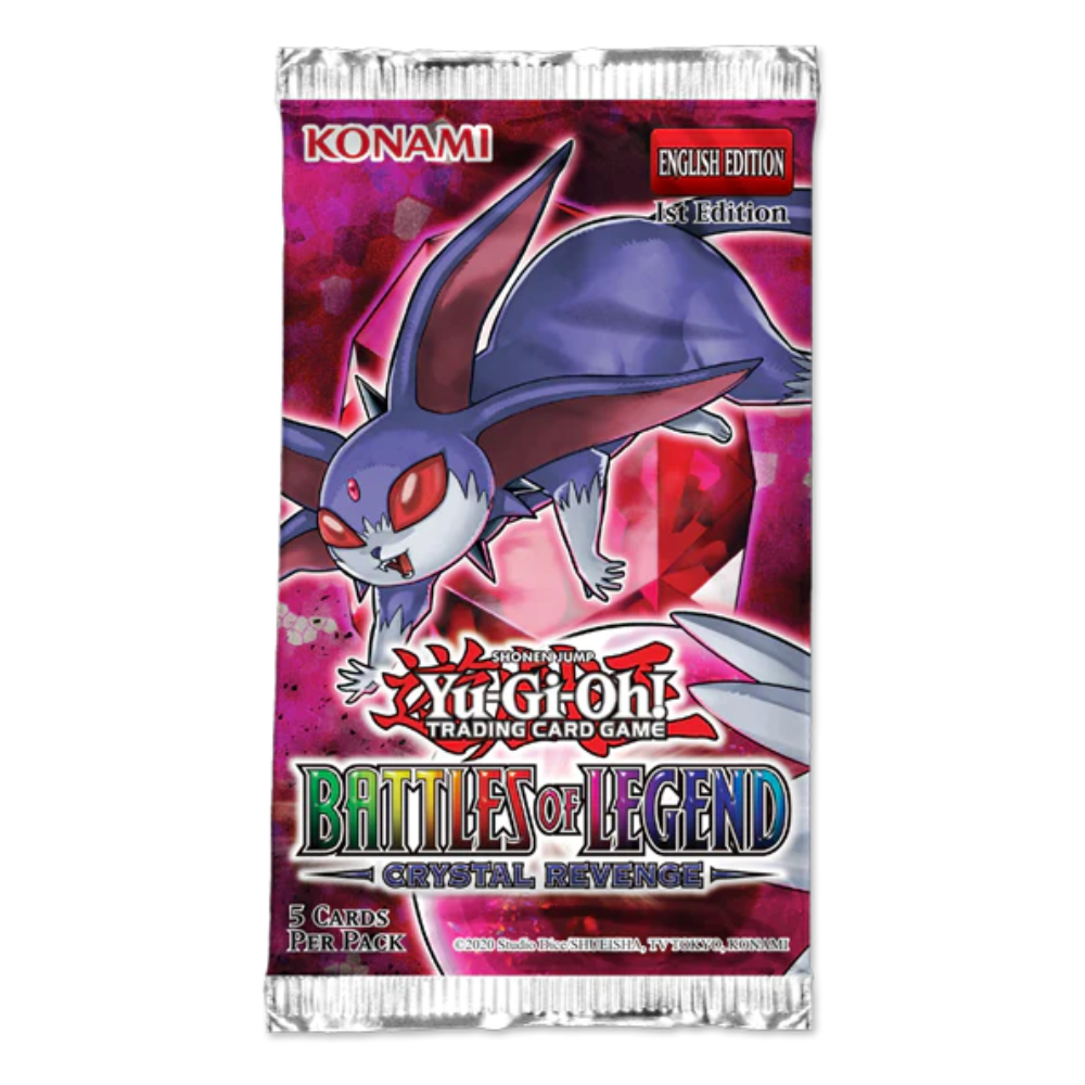 Yugioh TCG: Battles of Legend - Crystal Revenge 1st Edition Booster Box