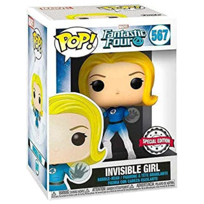 Funko Pop Fantastic Four - Invisible Girl Special Edition
