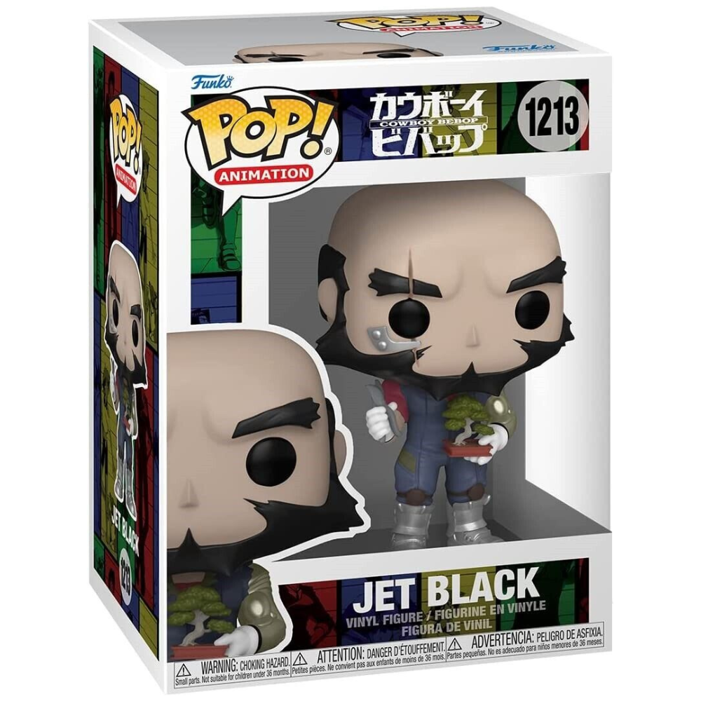 Funko Pop Cowboy Bebop - Jet Black w/ Bonsai