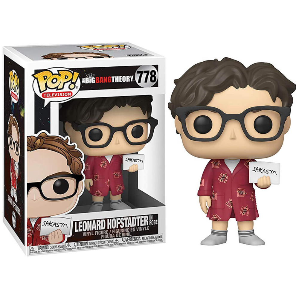Funko Pop The Big Bang Theory - Leonard Hofstadter In Robe