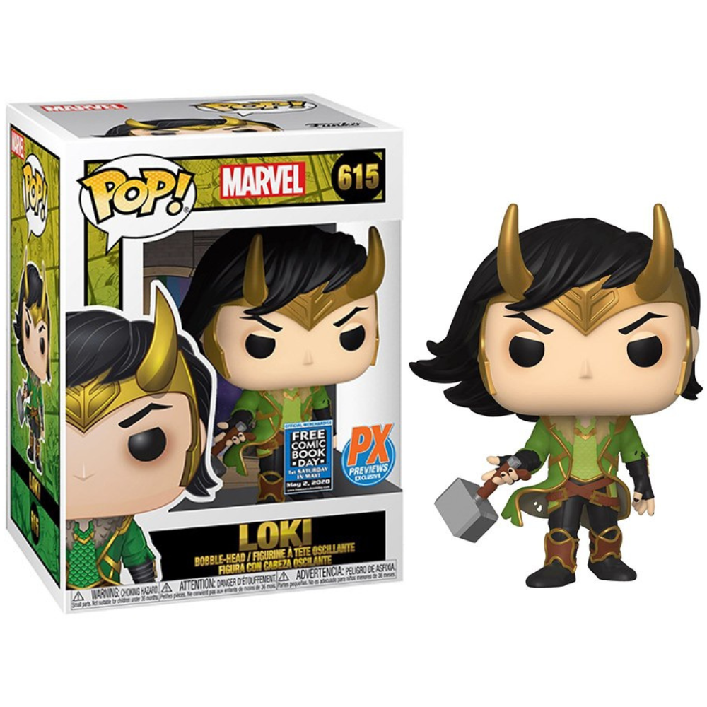 Funko Pop Marvel - Loki PX Previews EX FCBD