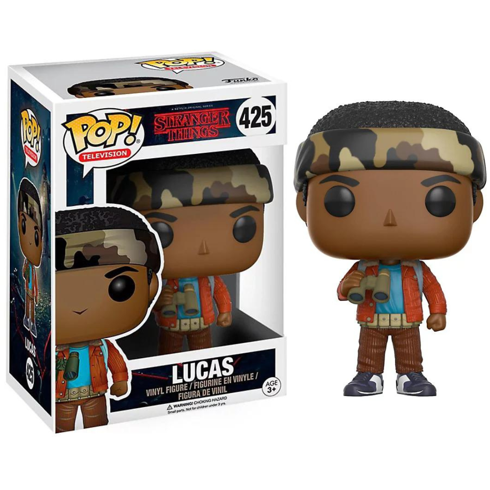 Funko Pop Stranger Things - Lucas (Camo)