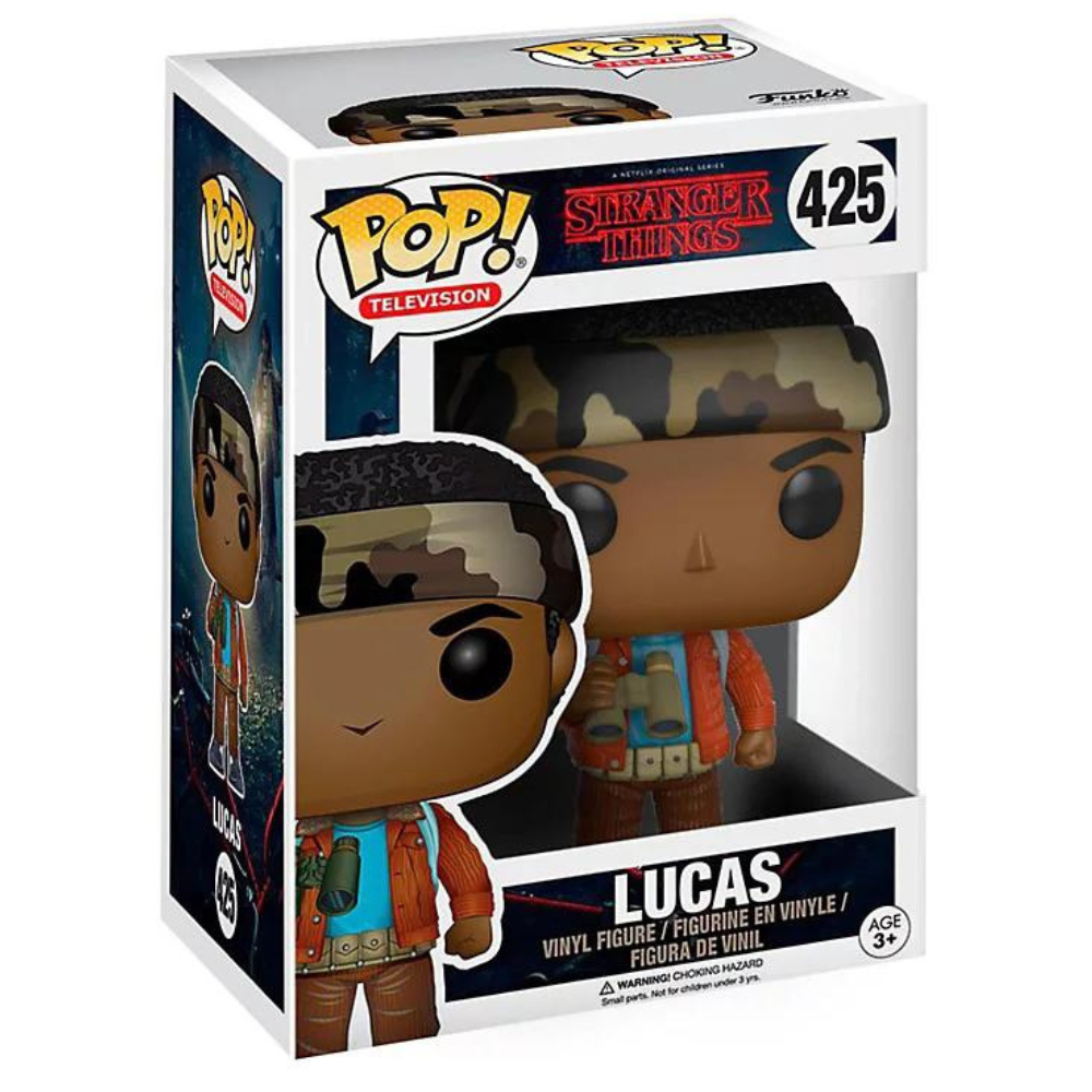 Funko Pop Stranger Things - Lucas (Camo)
