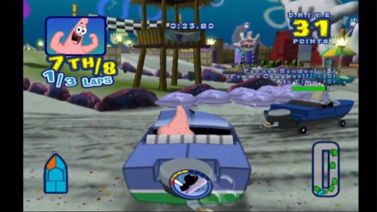 Spongebob's Boating Bash