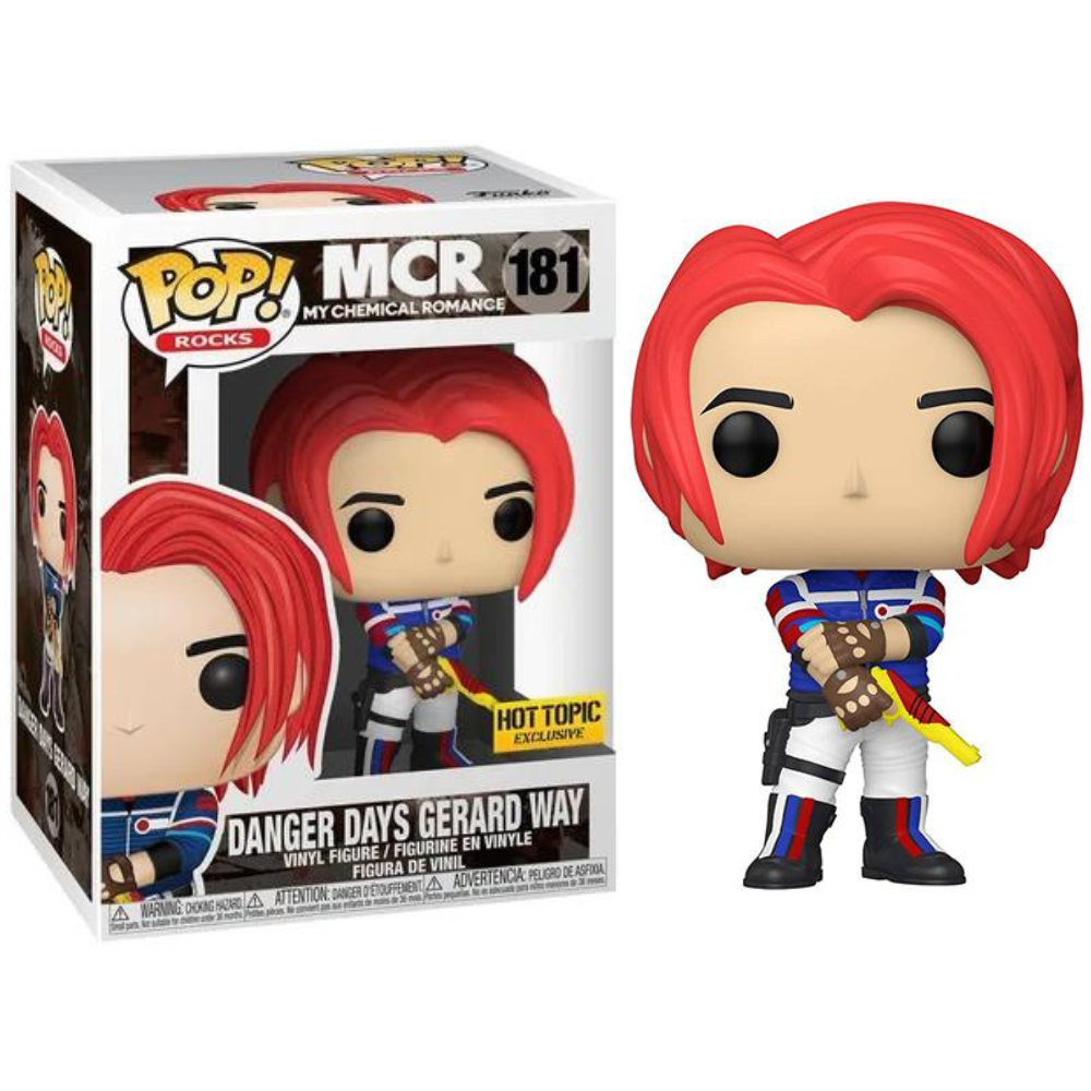 Funko Pop Music My Chemical Romance - Danger Days Gerard Way Hot Topic EX