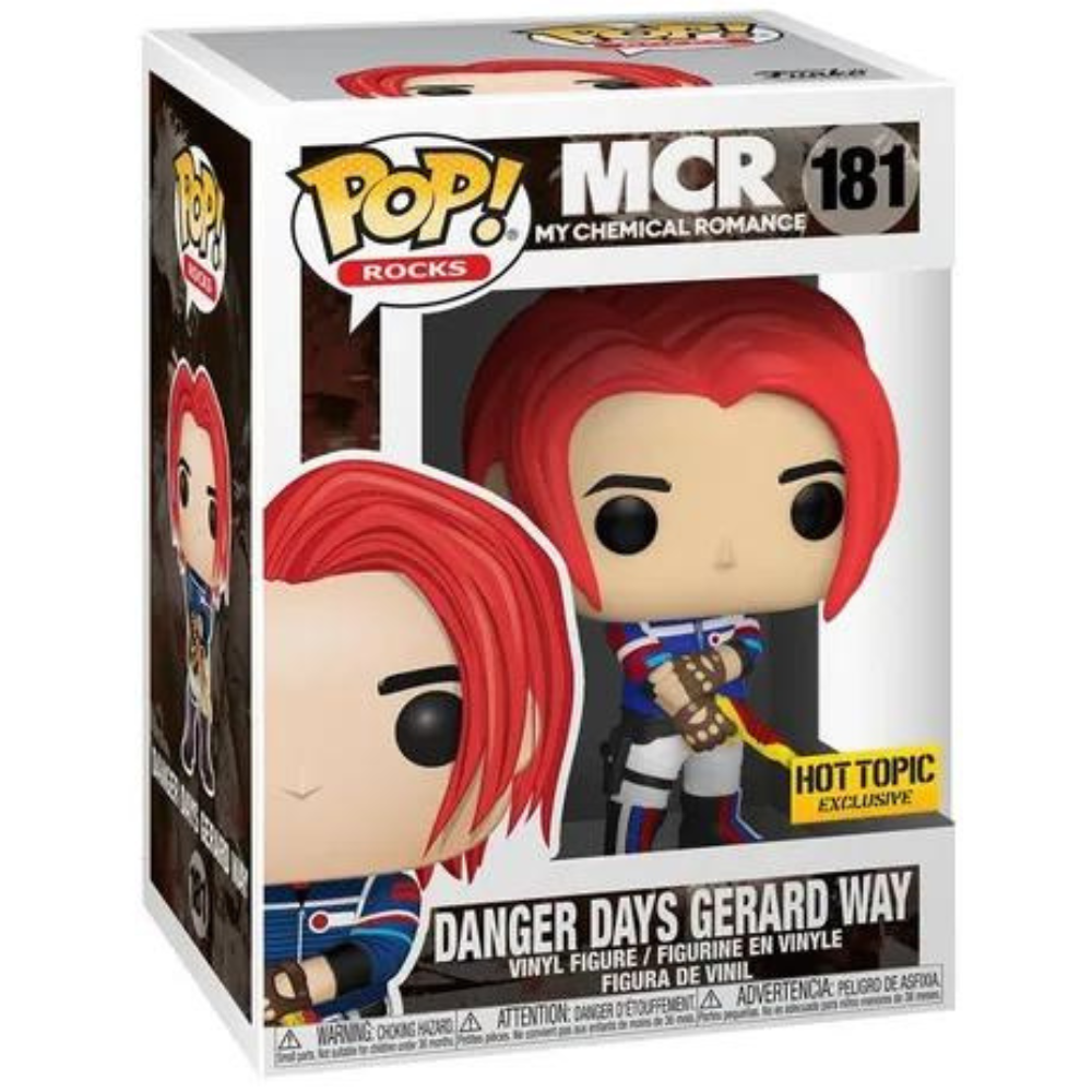 Funko Pop Music My Chemical Romance - Danger Days Gerard Way Hot Topic EX