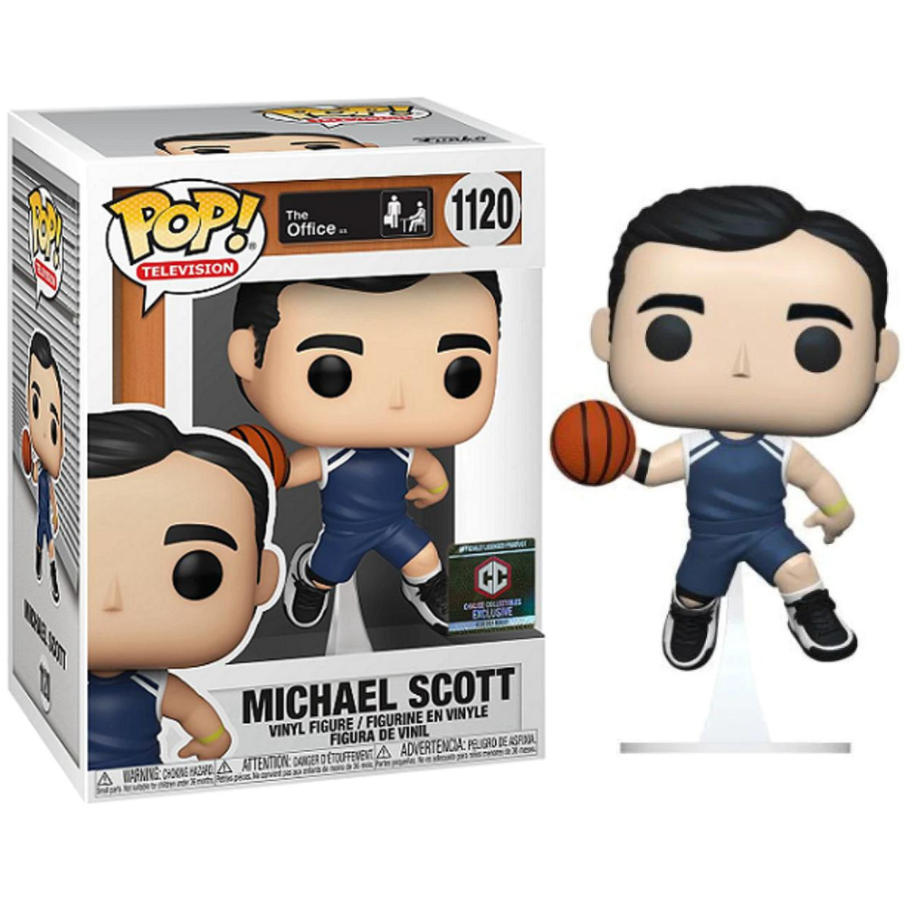 Funko Pop The Office - Michael Scott (Basketball) Chalice Collectibles EX