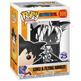 Funko Pop Dragon Ball - Goku & Flying Nimbus (Silver Chrome)