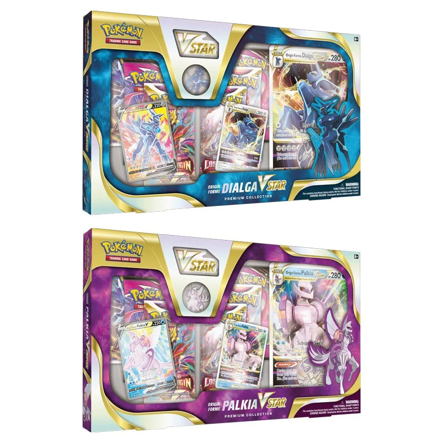 Pokemon TCG: Dialga/ Palkia V Star Premium Collection