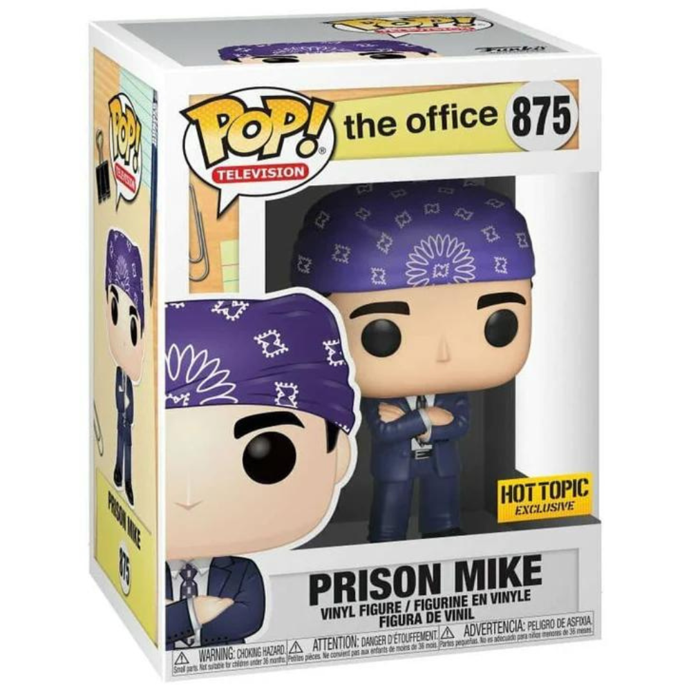 Funko Pop The Office - Prison Mike Hot Topic EX