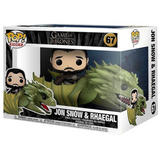Funko Pop Game Of Thrones - Jon Snow & Rhaegal