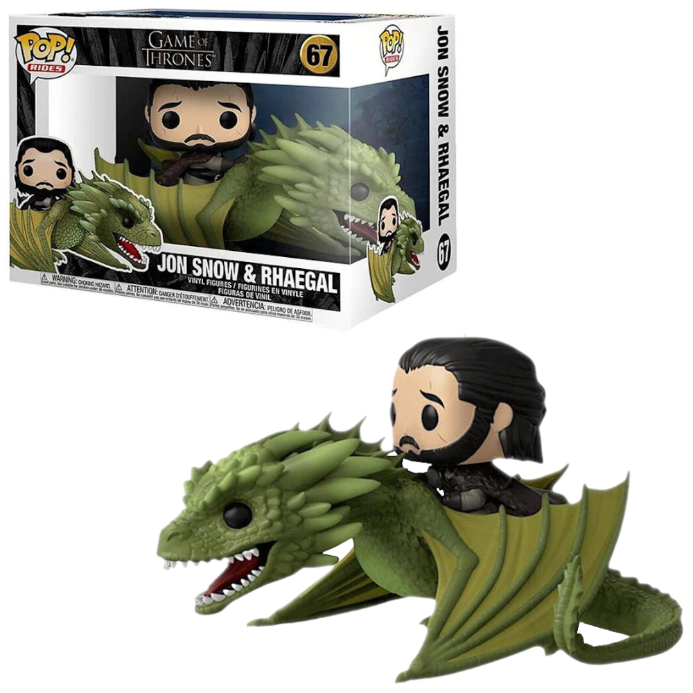 Funko Pop Game Of Thrones - Jon Snow & Rhaegal