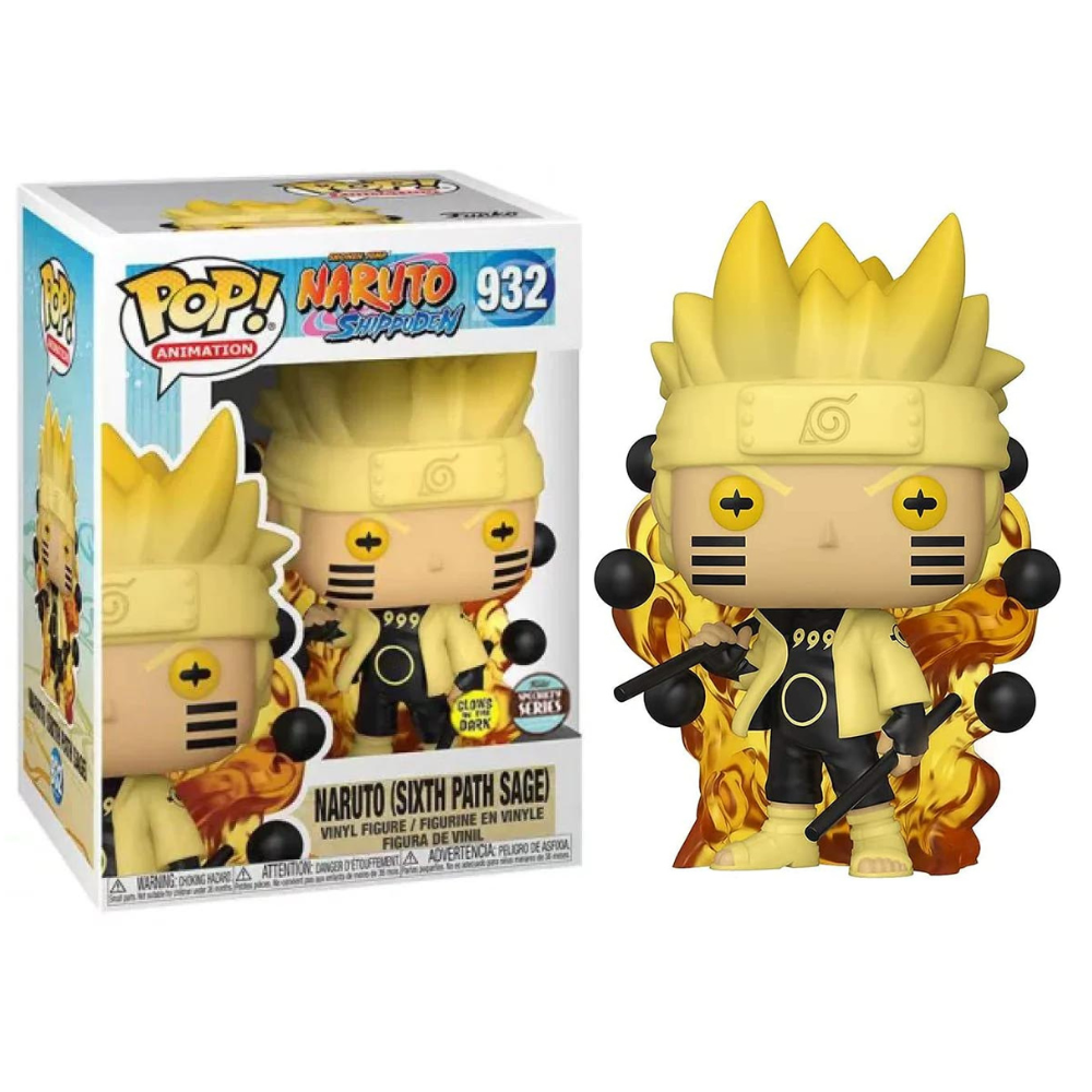 Funko Pop Naruto Shippuden - Naruto (Sixth Path Sage) GITD Specialty Series EX