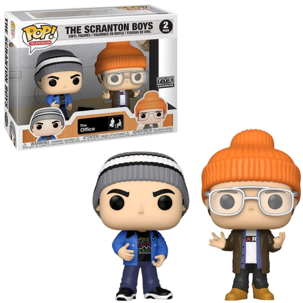 Funko Pop The Office - The Scranton Boys 2-Pack FYE EX
