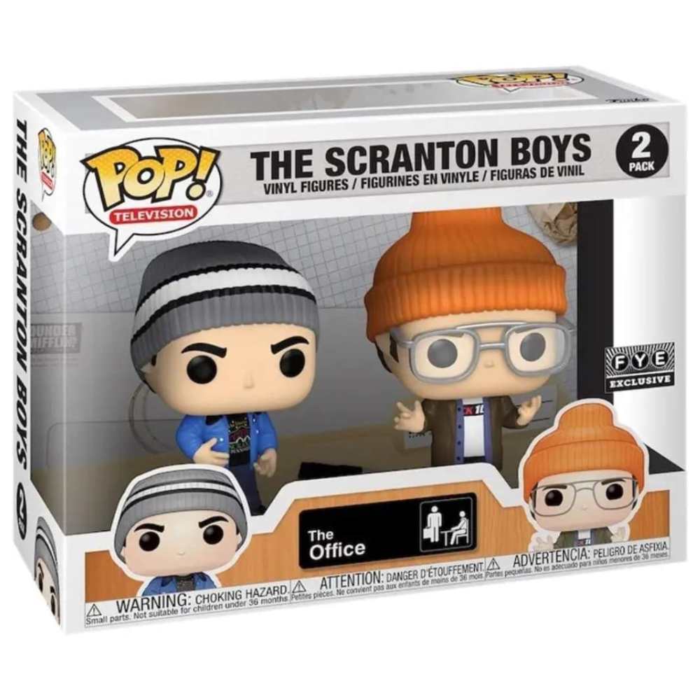 Funko Pop The Office - The Scranton Boys 2-Pack FYE EX