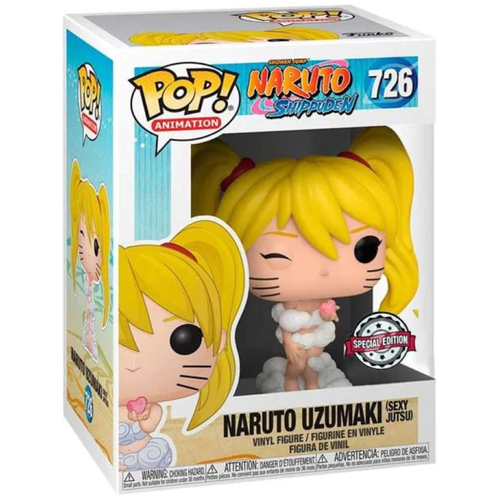 Funko Pop Naruto Shippuden - Naruto Sexy Jutsu Special Edition EX