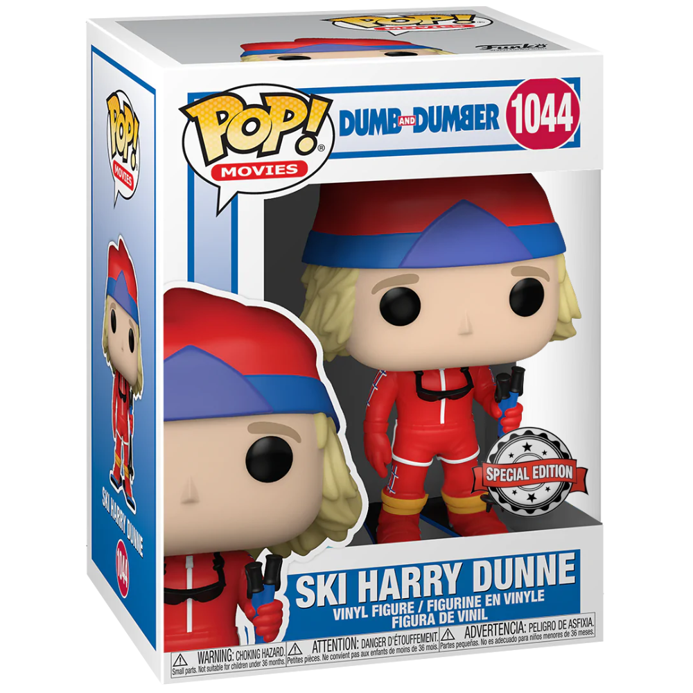 Funko Pop Dumb And Dumber - Ski Harry Dunne Special Edition