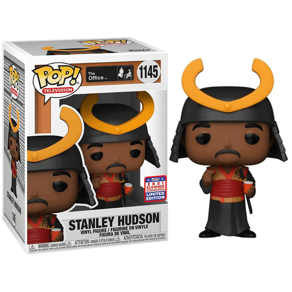 Funko Pop The Office - Stanley Hudson (Samurai) 2021 Summer Convention EX