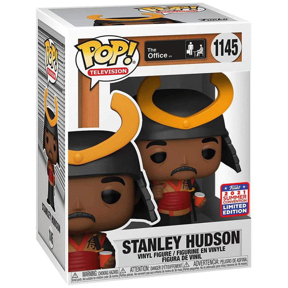 Funko Pop The Office - Stanley Hudson (Samurai) 2021 Summer Convention EX