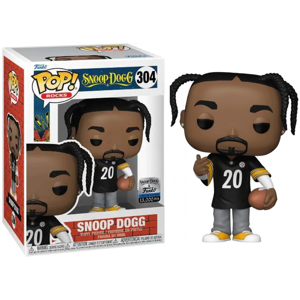 Funko Pop Music - Snoop Dogg Pittsburgh Steelers Jersey 15K Limited