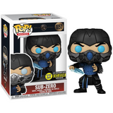 Funko Pop Mortal Kombat - Sub-Zero GITD Entertainment Earth EX