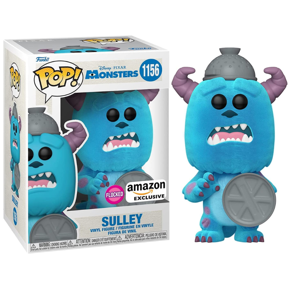Funko Pop Disney Monsters - Sulley (Flocked) Amazon EX