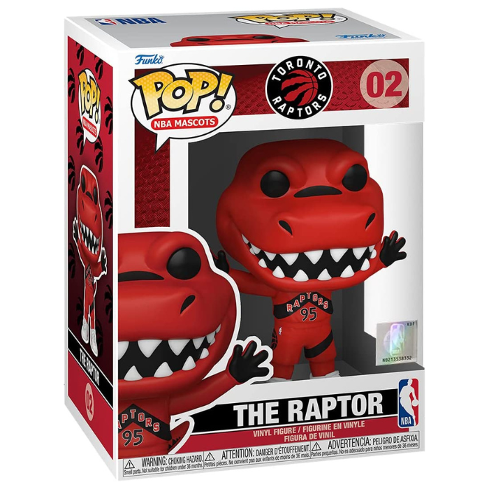Funko Pop Basketball N.B.A. Mascots - Toronto Raptor (ALT)