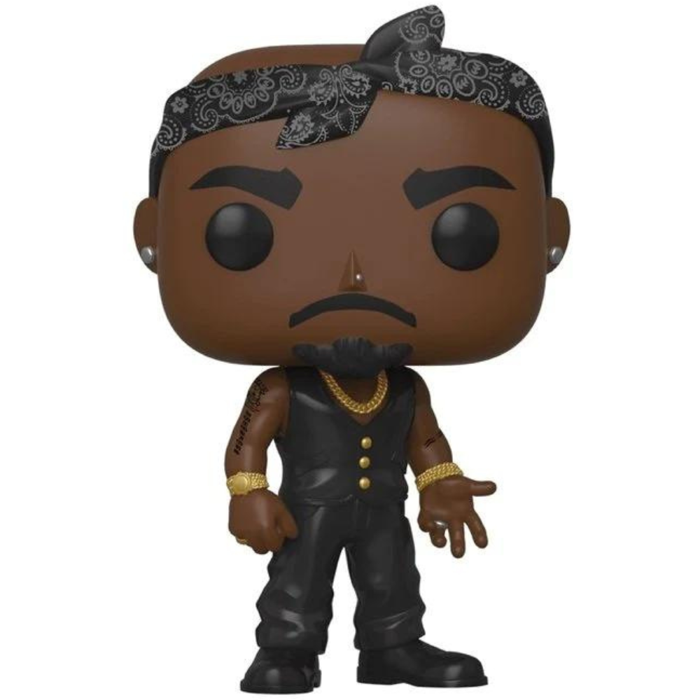 Funko Pop Rocks 2Pac - Tupac Shakur (Black Vest)