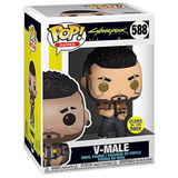 Funko Pop Cyberpunk - V-Male GITD Funko Club
